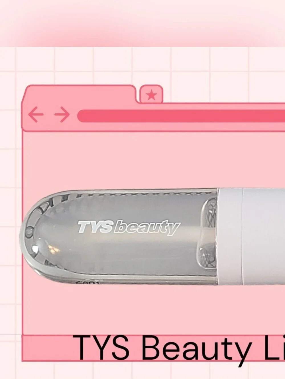 TYS Beauty Lip Butter - Butter Lychee Shea Butter Lip Gloss .21 Oz/6.5 Ml